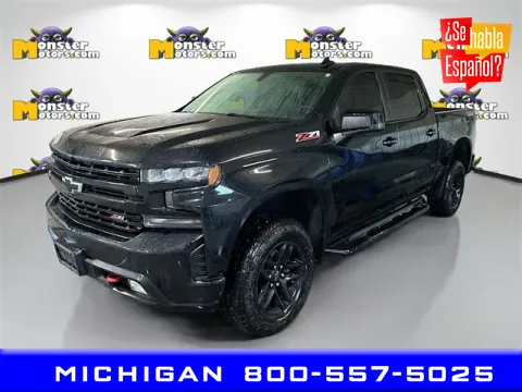 Black 2019 Chevrolet Silverado 1500 LT Trail Boss for sale in Michigan Center, MI