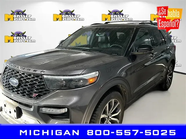 Gray 2020 Ford Explorer ST for sale in Michigan Center, MI