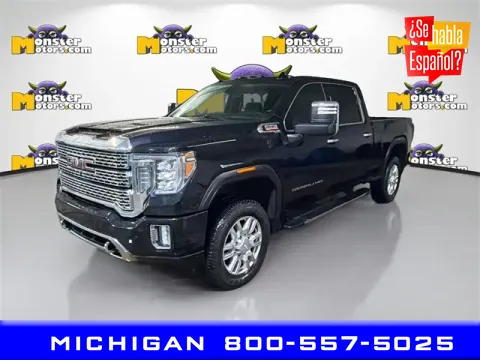 Black 2020 GMC Sierra 2500HD Denali for sale in Michigan Center, MI
