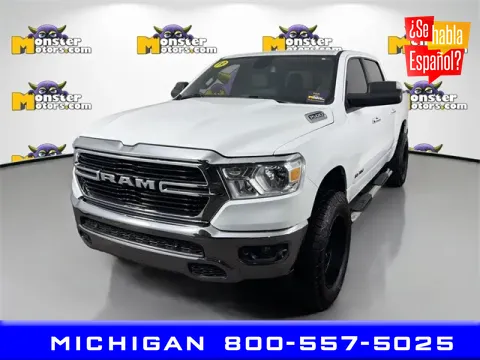 White 2019 Ram 1500 Big Horn/Lone Star for sale in Michigan Center, MI