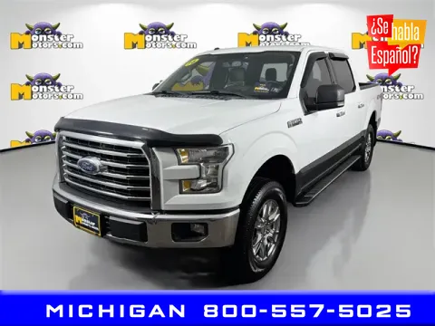 White 2016 Ford F-150 XLT for sale in Michigan Center, MI