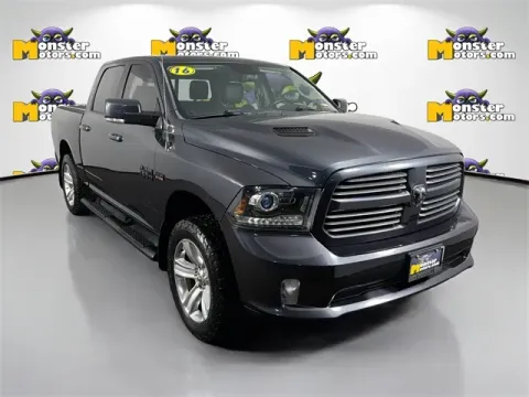 Another view of 2016 Ram 1500 Sport for sale in Michigan Center, MI at Monster Motors - Jackson, MI