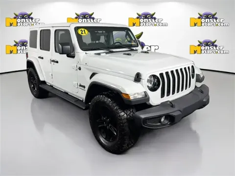 Another view of 2021 Jeep Wrangler Unlimited Sahara Altitude for sale in Michigan Center, MI at Monster Motors - Jackson, MI