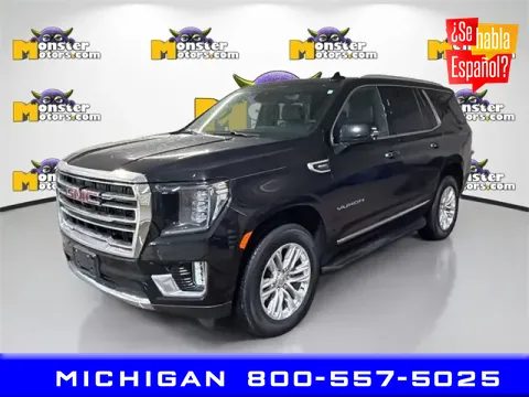 Black 2024 GMC Yukon SLT for sale in Michigan Center, MI
