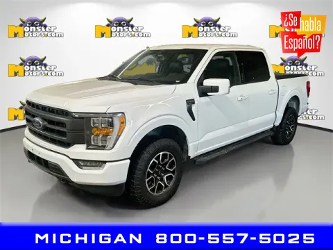 White 2023 Ford F-150 Lariat for sale in Michigan Center, MI