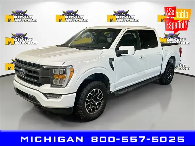 White 2023 Ford F-150 Lariat for sale in Michigan Center, MI