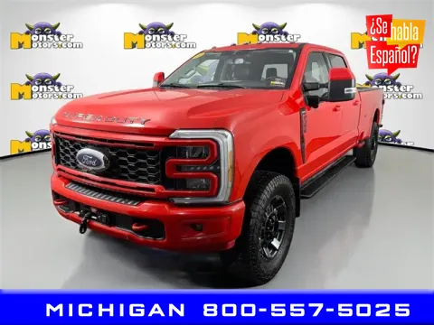 Red 2023 Ford F-350SD Lariat for sale in Michigan Center, MI