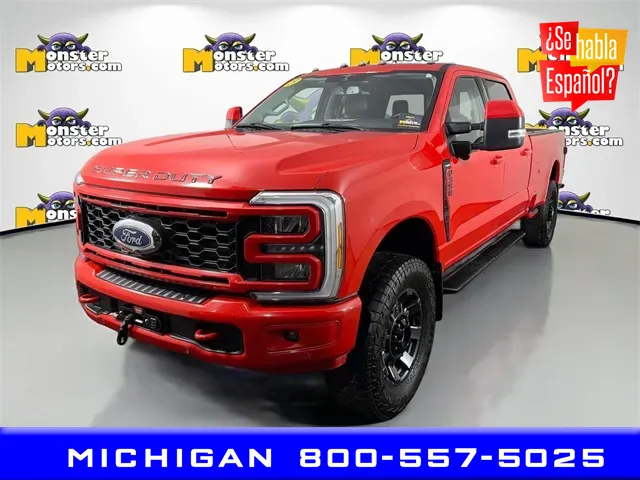 Red 2023 Ford F-350SD Lariat for sale in Michigan Center, MI