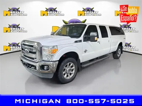 White 2011 Ford F-350SD Lariat for sale in Michigan Center, MI