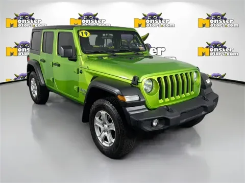 Another view of 2019 Jeep Wrangler Unlimited Sport S for sale in Michigan Center, MI at Monster Motors - Jackson, MI