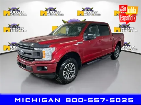 Red 2018 Ford F-150 XLT for sale in Michigan Center, MI