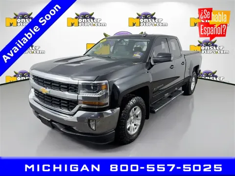 Black 2016 Chevrolet Silverado 1500 LT for sale in Michigan Center, MI