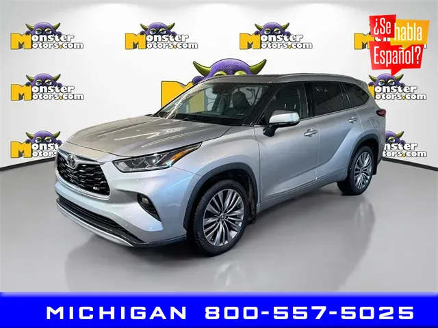 2020 Toyota Highlander Platinum for sale in Michigan Center, MI