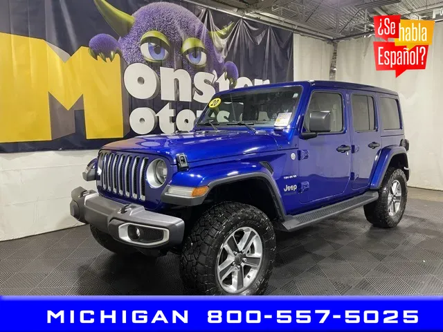 2020 Jeep Wrangler Unlimited Sahara for sale in Michigan Center, MI