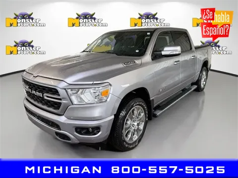 Silver 2022 Ram 1500 Big Horn/Lone Star for sale in Michigan Center, MI