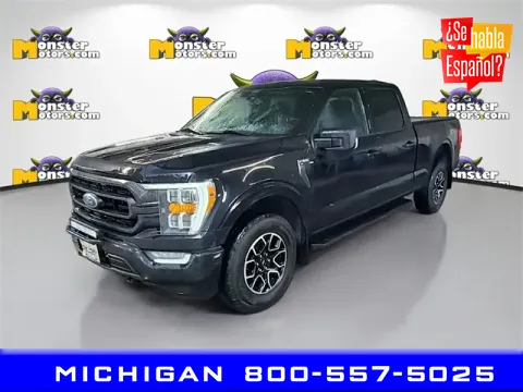 Black 2021 Ford F-150 for sale in Michigan Center, MI