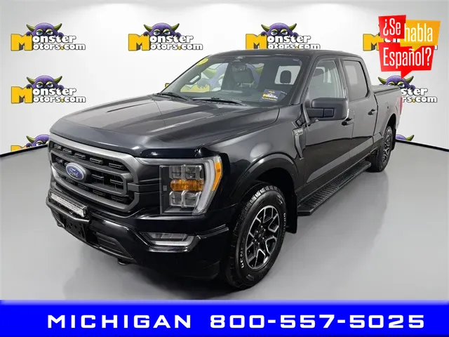 Black 2021 Ford F-150 XLT for sale in Michigan Center, MI