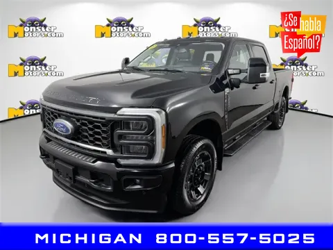 Black 2023 Ford F-250SD Lariat for sale in Michigan Center, MI