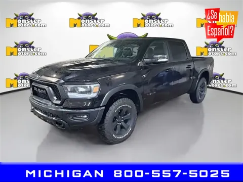 Black 2022 Ram 1500 Rebel for sale in Michigan Center, MI