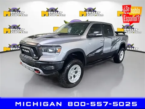 Silver 2022 Ram 1500 Rebel for sale in Michigan Center, MI
