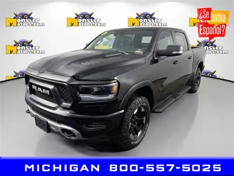 Black 2022 Ram 1500 Rebel for sale in Michigan Center, MI