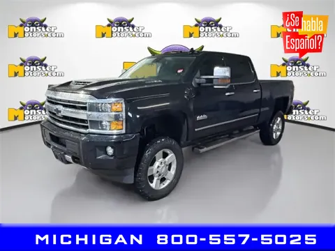 Black 2019 Chevrolet Silverado 2500HD High Country for sale in Michigan Center, MI