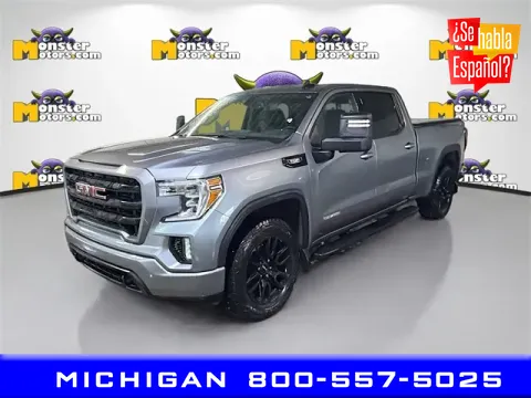 Gray 2021 GMC Sierra 1500 Elevation for sale in Michigan Center, MI