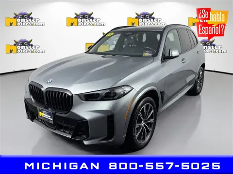 White 2024 BMW X5 xDrive40i for sale in Michigan Center, MI