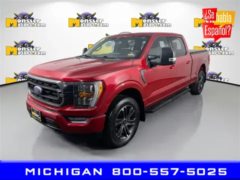 Red 2022 Ford F-150 XLT for sale in Michigan Center, MI