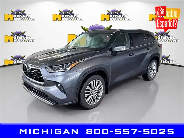 2022 Toyota Highlander Platinum for sale in Michigan Center, MI