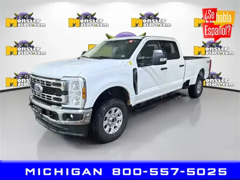 White 2024 Ford F-350SD XLT for sale in Michigan Center, MI