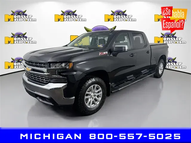 Black 2020 Chevrolet Silverado 1500 LT for sale in Michigan Center, MI