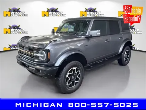 Gray 2023 Ford Bronco Outer Banks for sale in Michigan Center, MI