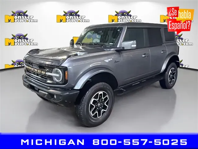 Gray 2023 Ford Bronco Outer Banks for sale in Michigan Center, MI