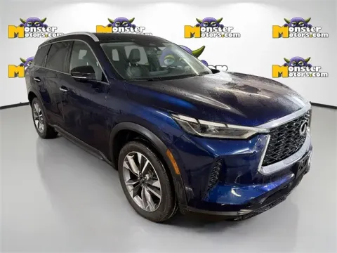 Another view of 2023 INFINITI QX60 LUXE for sale in Michigan Center, MI at Monster Motors - Jackson, MI