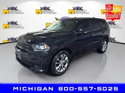 Black 2019 Dodge Durango R/T for sale in Michigan Center, MI