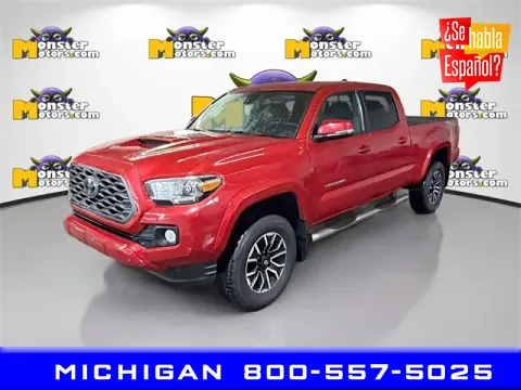 Red 2021 Toyota Tacoma TRD Sport for sale in Michigan Center, MI