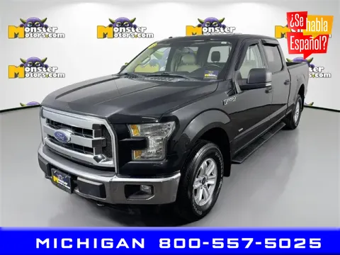 Black 2015 Ford F-150 XLT for sale in Michigan Center, MI