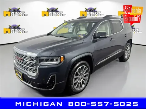 Blue 2023 GMC Acadia Denali for sale in Michigan Center, MI