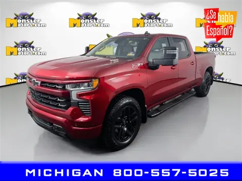 Red 2024 Chevrolet Silverado 1500 RST for sale in Michigan Center, MI