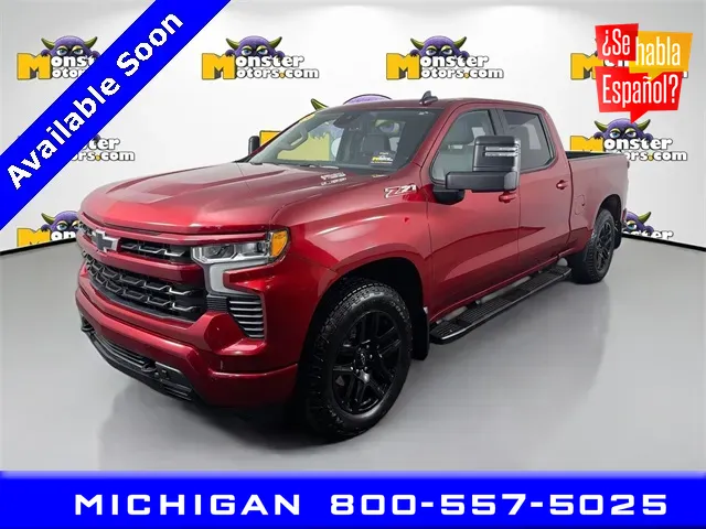 Red 2024 Chevrolet Silverado 1500 RST for sale in Michigan Center, MI