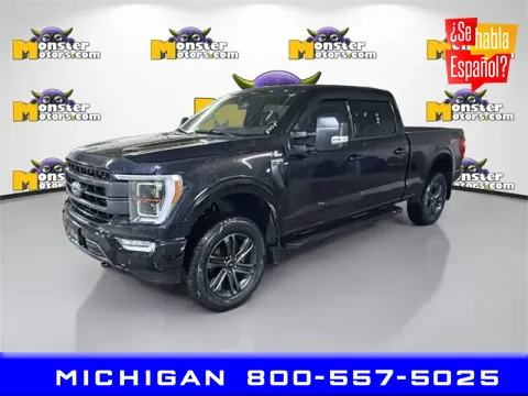 Black 2022 Ford F-150 Lariat for sale in Michigan Center, MI