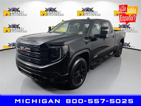 Black 2022 GMC Sierra 1500 Elevation for sale in Michigan Center, MI