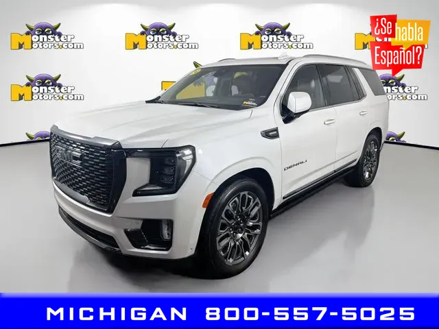 White 2024 GMC Yukon Denali Ultimate for sale in Michigan Center, MI