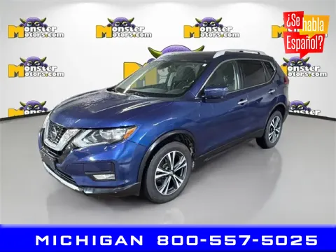 Blue 2020 Nissan Rogue for sale in Michigan Center, MI