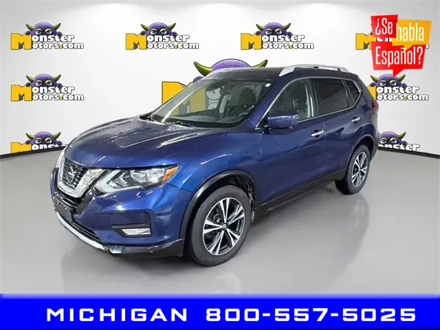 Blue 2020 Nissan Rogue SV for sale in Michigan Center, MI