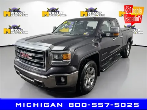 Gray 2015 GMC Sierra 1500 SLT for sale in Michigan Center, MI