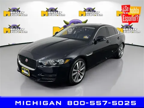 Black 2017 Jaguar XE 35t Prestige for sale in Michigan Center, MI