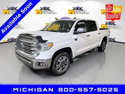 White 2018 Toyota Tundra 1794 for sale in Michigan Center, MI