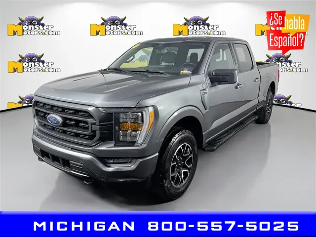 Gray 2023 Ford F-150 XLT for sale in Michigan Center, MI